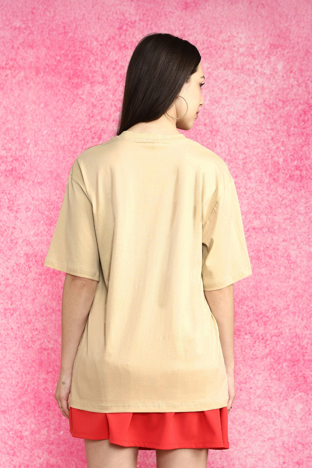 Pasta Swanwhite Oversized Graphic T-Shirt