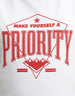 Priority Typographic Printed Regular Fit T-Shirt