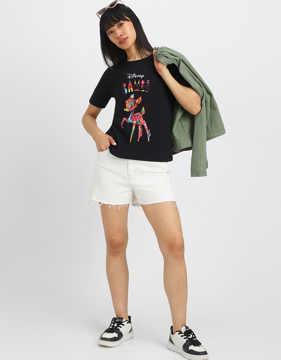 Disney Bambi Regular Fit Graphic T-Shirt