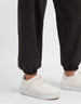 Brown Solid Baggy Fit Cargo Jogger