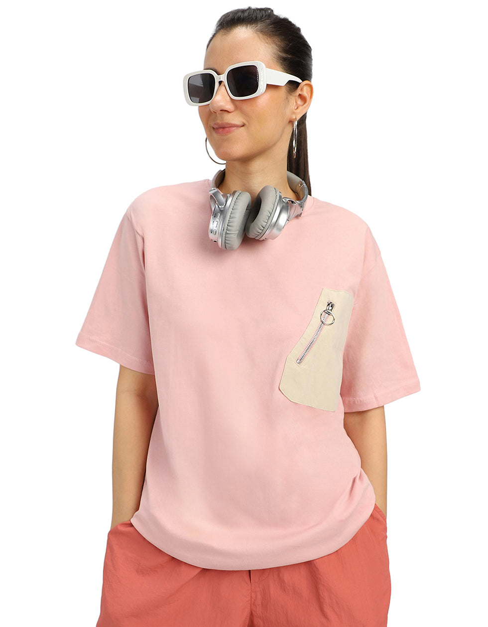 Potpurri Plain Oversized T-Shirt
