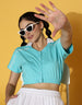 Day Dreamer Printed Regular Fit Crop Top