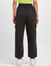 Brown Solid Baggy Fit Cargo Jogger
