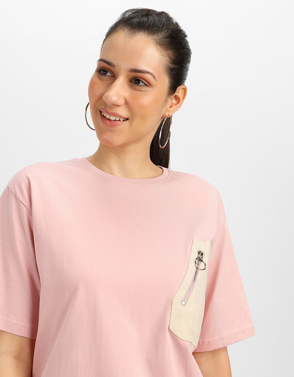 Potpurri Plain Oversized T-Shirt