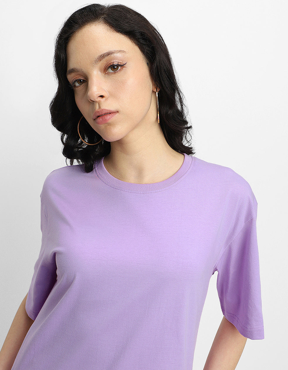 Child of God Lilac Oversized Graphic T-Shirt