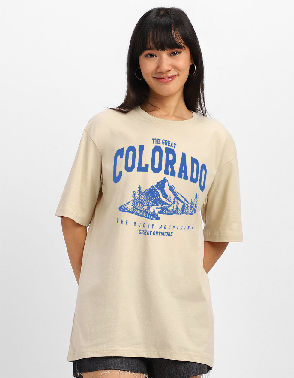 Colorado Swanwhite Oversized Graphic T-Shirt