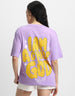 Child of God Lilac Oversized Graphic T-Shirt