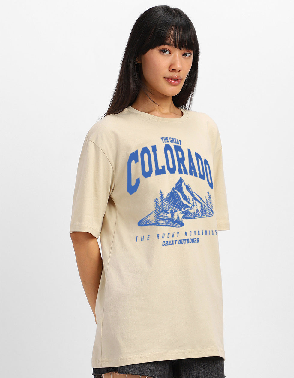 Colorado Swanwhite Oversized Graphic T-Shirt