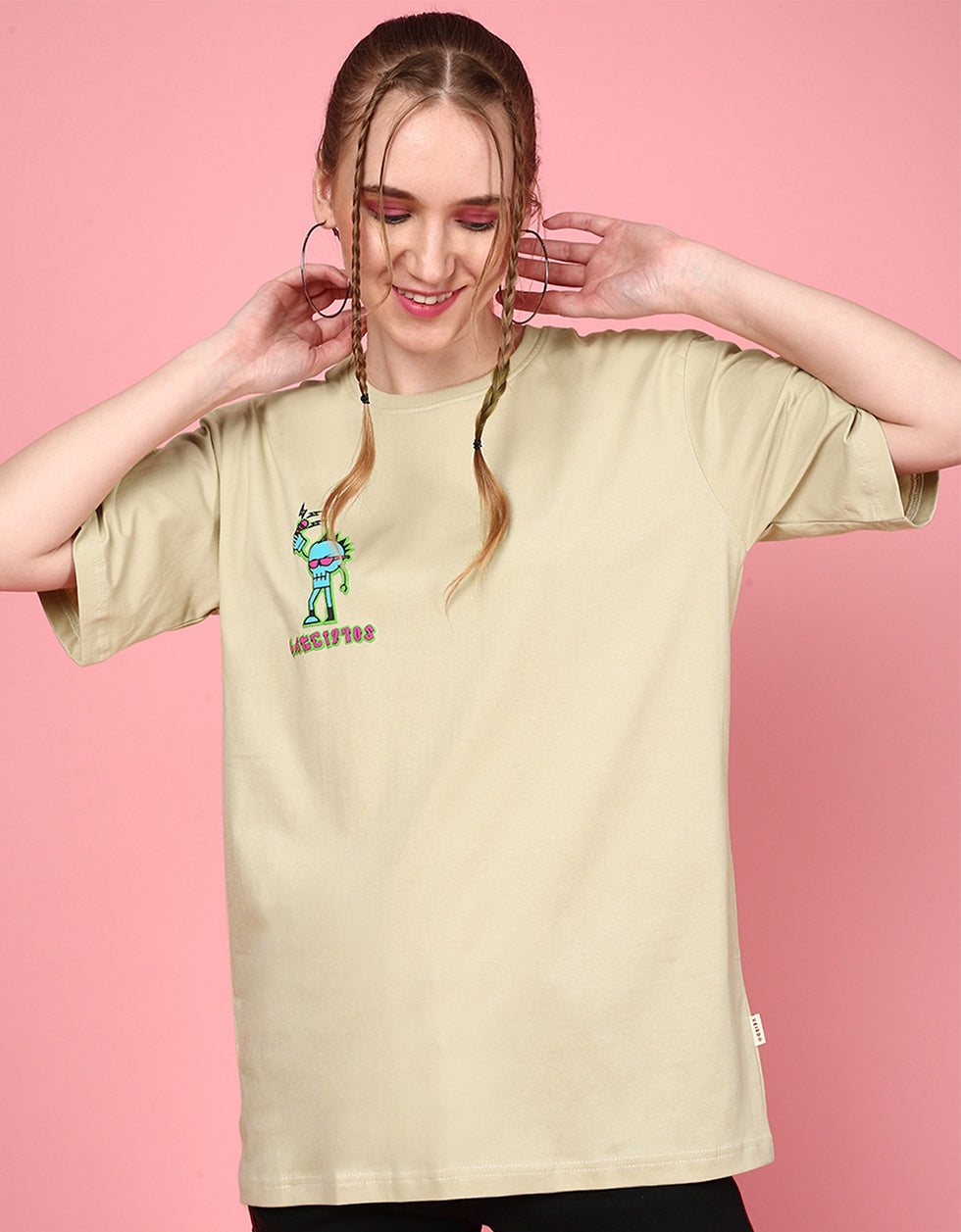 Late 1970s Swanwhite Oversized Fit Graphic T-Shirt