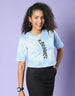 Kindness Atomizer Tie-Dye Printed Crop-Top