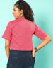 See The Good Magenta Graphic Printed Crop-Top