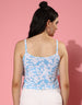Atomizer Shoulder Strap Printed Crop-Top
