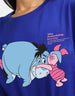 Disney Piglet Blue Oversized Graphic T-Shirt