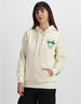 Mushroom Graphic Printed Marshmallow Regular Fit Hoodie