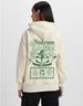 Mushroom Graphic Printed Marshmallow Regular Fit Hoodie