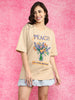 Blossom Dreams Swanwhite Oversized Graphic T-Shirt