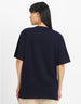 Juneberry Original Navy Oversized Fit Graphic T-Shirt
