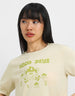 Good Days Swanwhite Graphic Printed Crop-Top