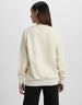 Friends Lives Matter Graphic Printed Oversized Off White Sweatshirt