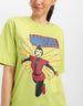Marvel Yellow Oversized Fit Graphic T-Shirt