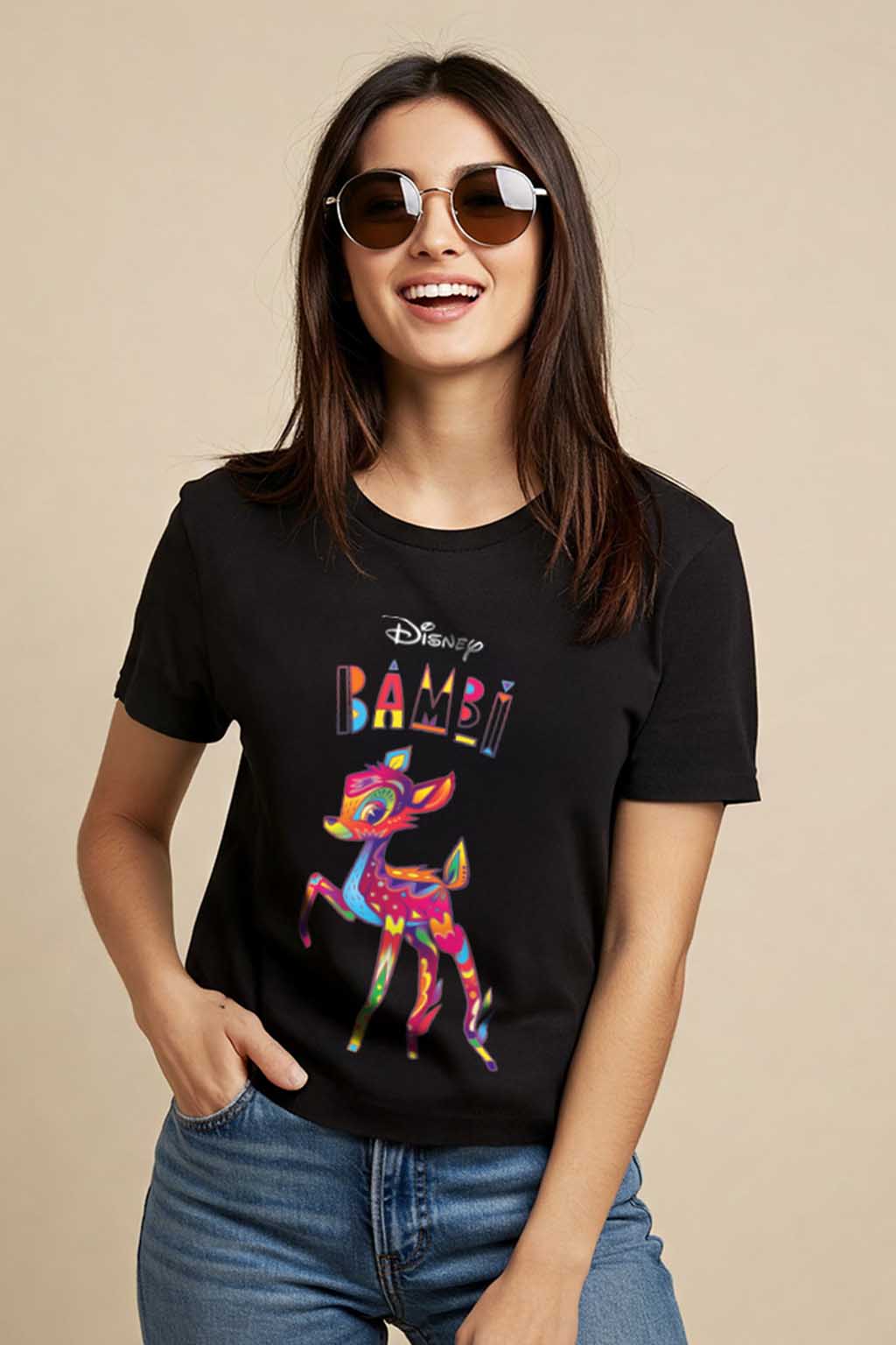 Disney Bambi Regular Fit Graphic T-Shirt