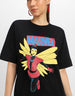 Marvel Black Oversized Fit Graphic T-Shirt