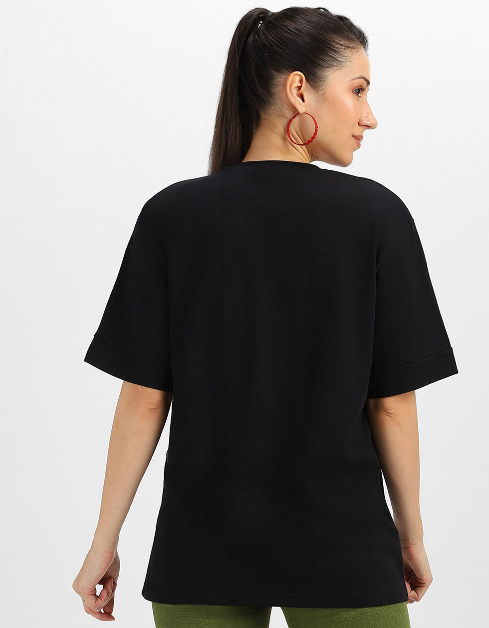 Marvel Black Oversized Fit Graphic T-Shirt
