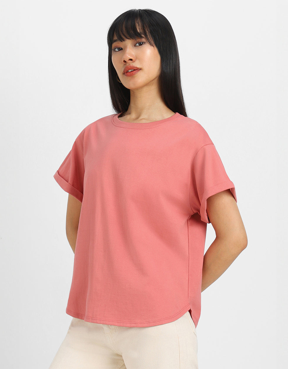 Soapnut Plain Boyfriend Fit T-Shirt