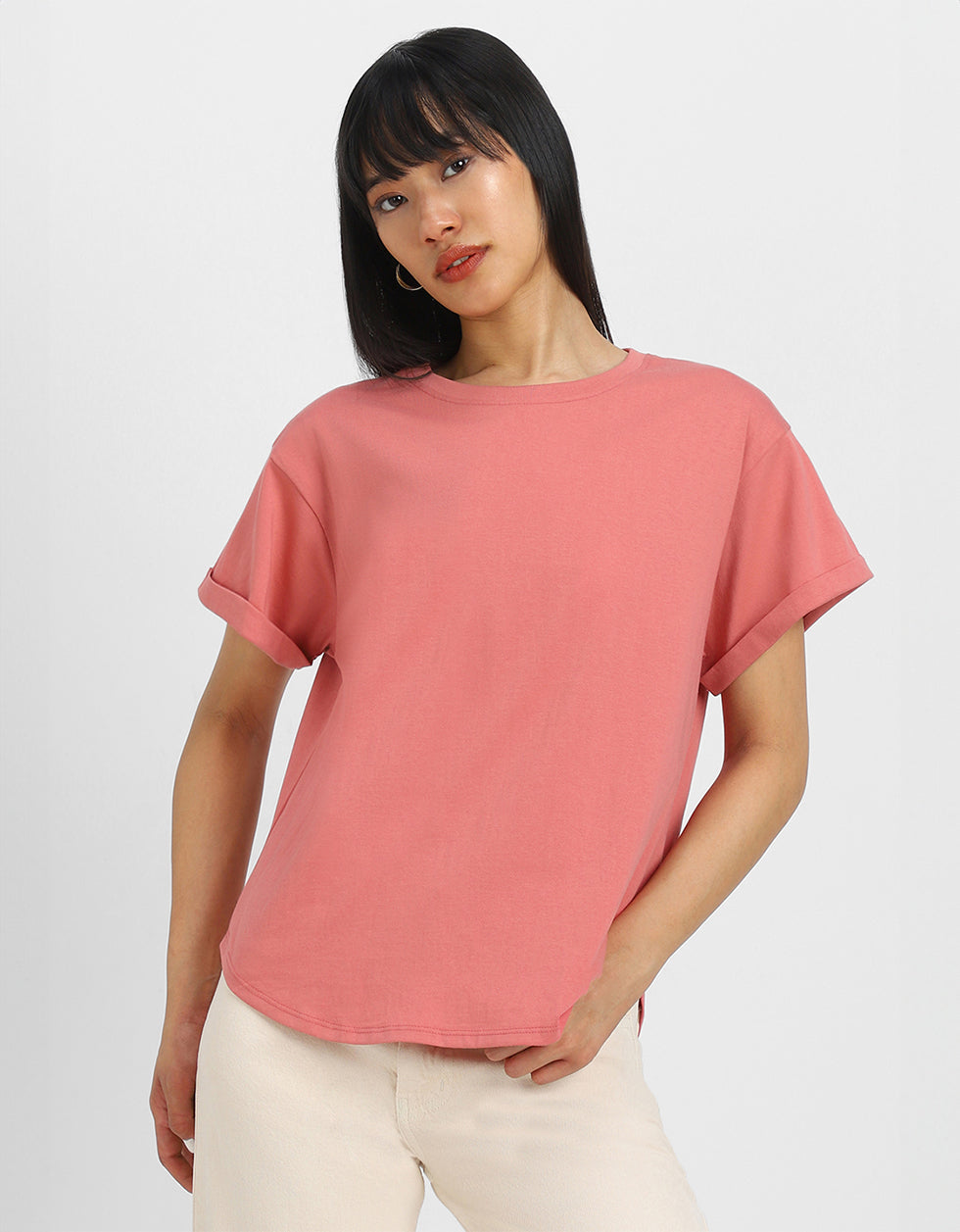 Soapnut Plain Boyfriend Fit T-Shirt