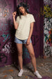 Swanwhite Plain Boyfriend Fit T-Shirt