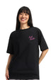 Disney Rafiki Black Oversized Fit Graphic T-Shirt