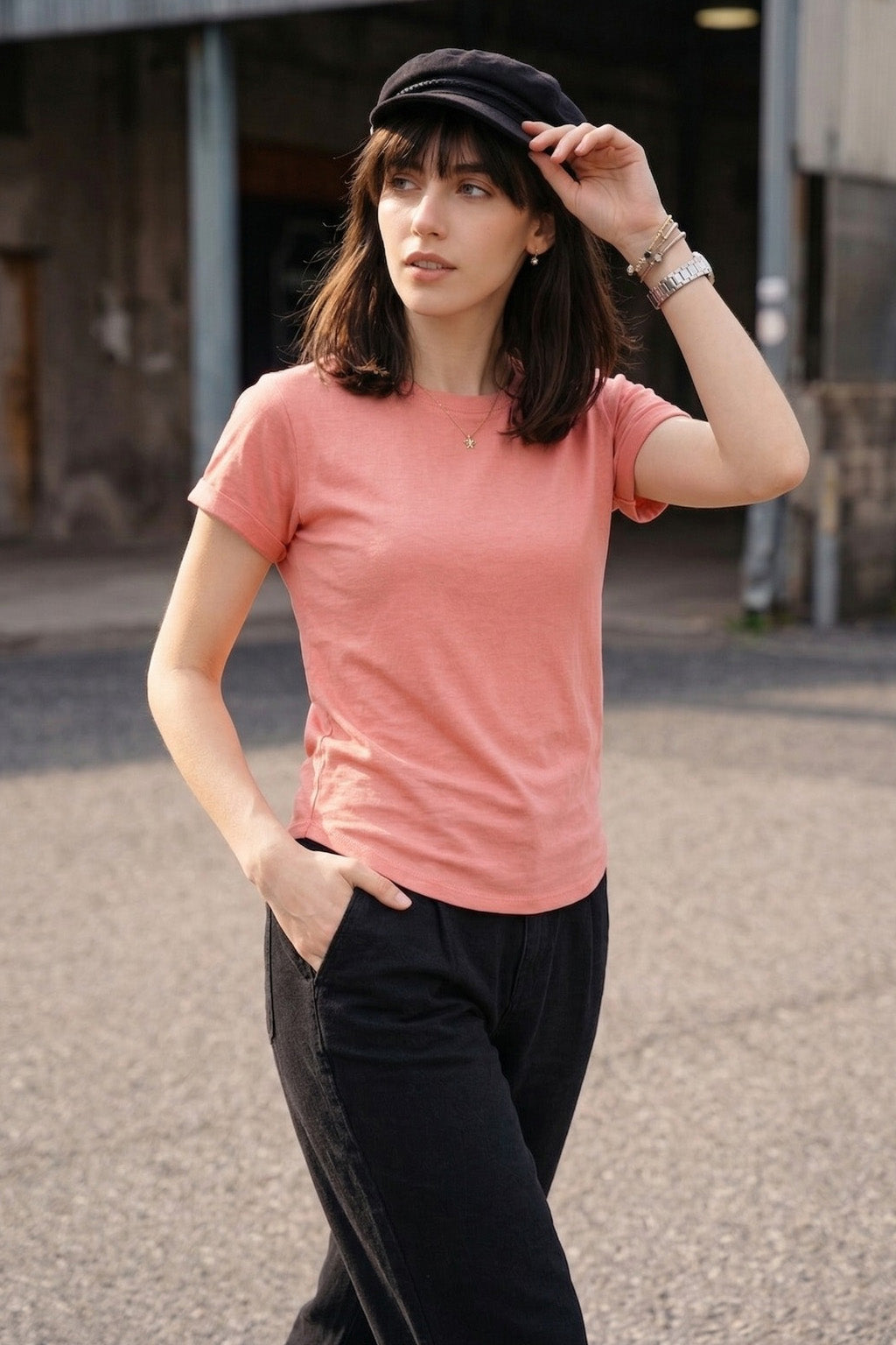 Soapnut Plain Boyfriend Fit T-Shirt