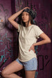Swanwhite Plain Boyfriend Fit T-Shirt
