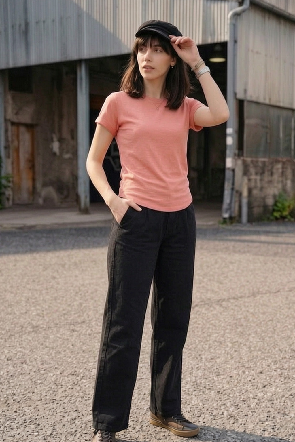 Soapnut Plain Boyfriend Fit T-Shirt