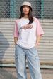 Dream White Oversized Graphic Printed T-Shirt
