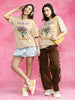 Blossom Dreams Swanwhite Oversized Graphic T-Shirt