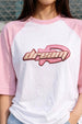 Dream White Oversized Graphic Printed T-Shirt