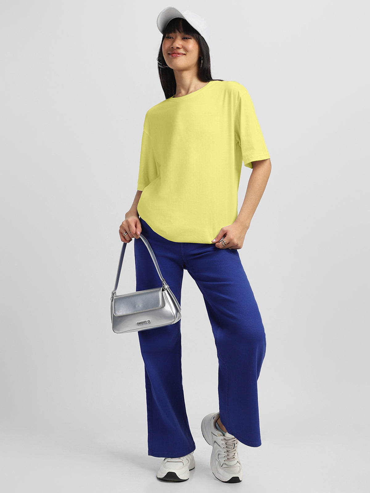 Limeade Plain Oversized T-Shirt
