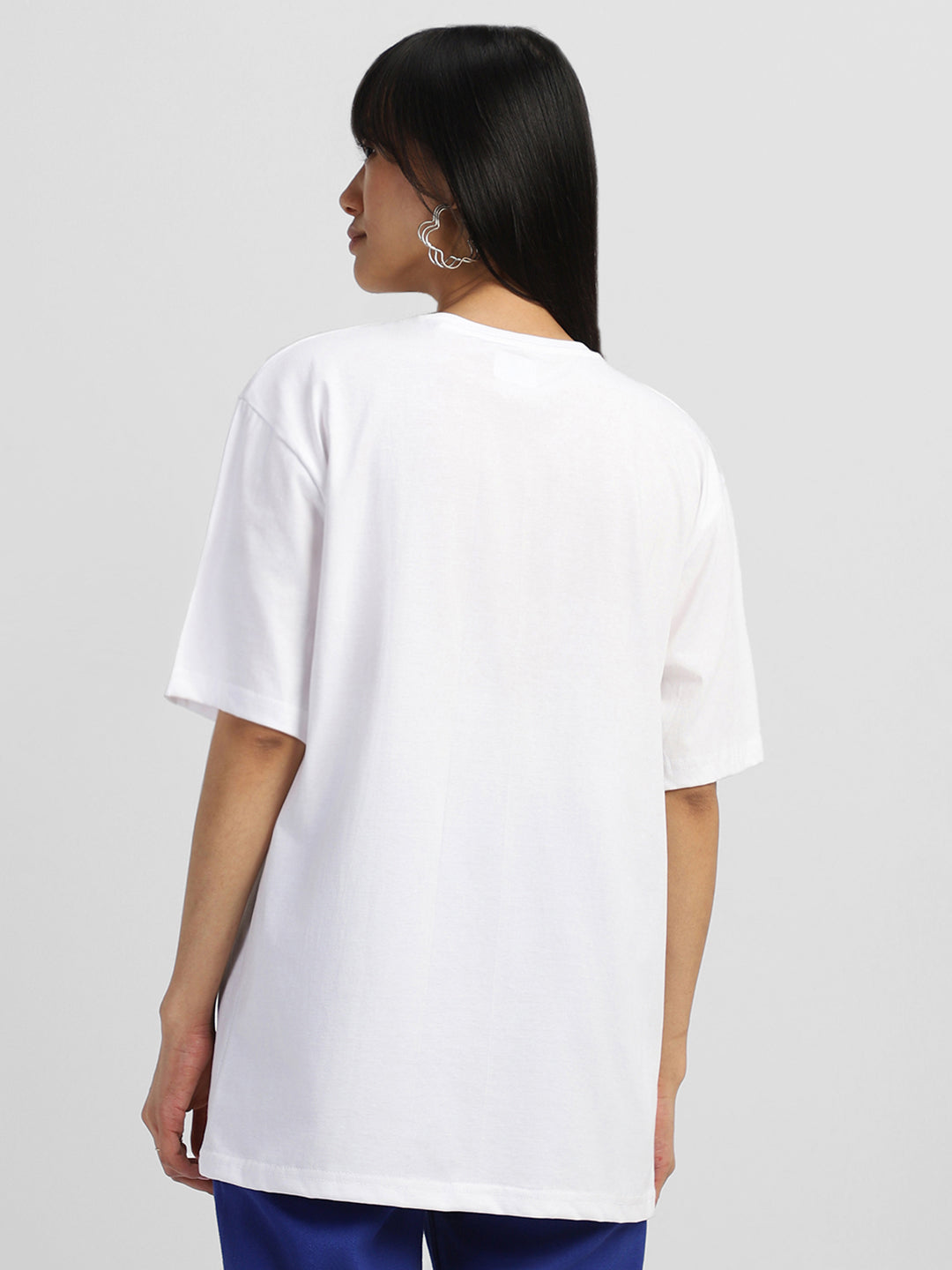 Sassy White Oversized Graphic T-Shirt