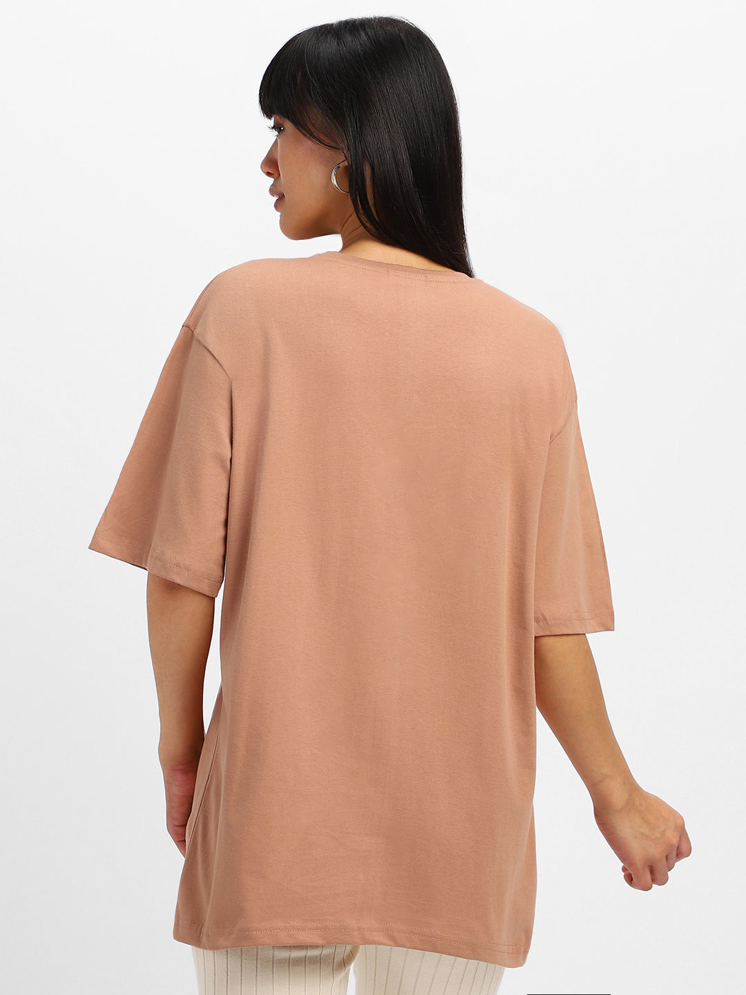 Cork Plain Oversized T-Shirt