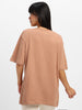 Cork Plain Oversized T-Shirt