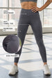 Light Grey Plain 2 Pocket Skin Fit Legging
