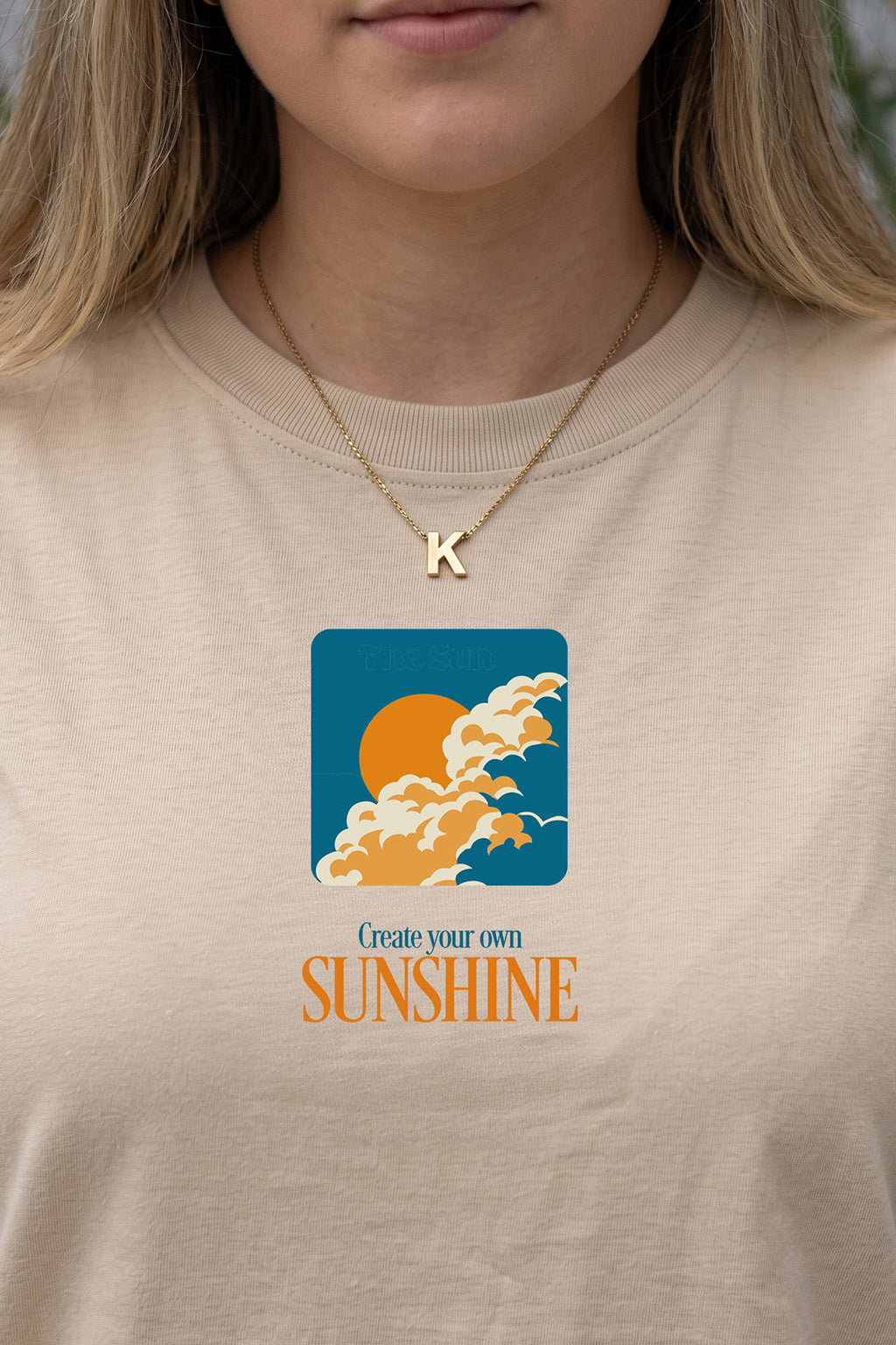 Sunshine Swanwhite Oversized Graphic Printed T-Shirt