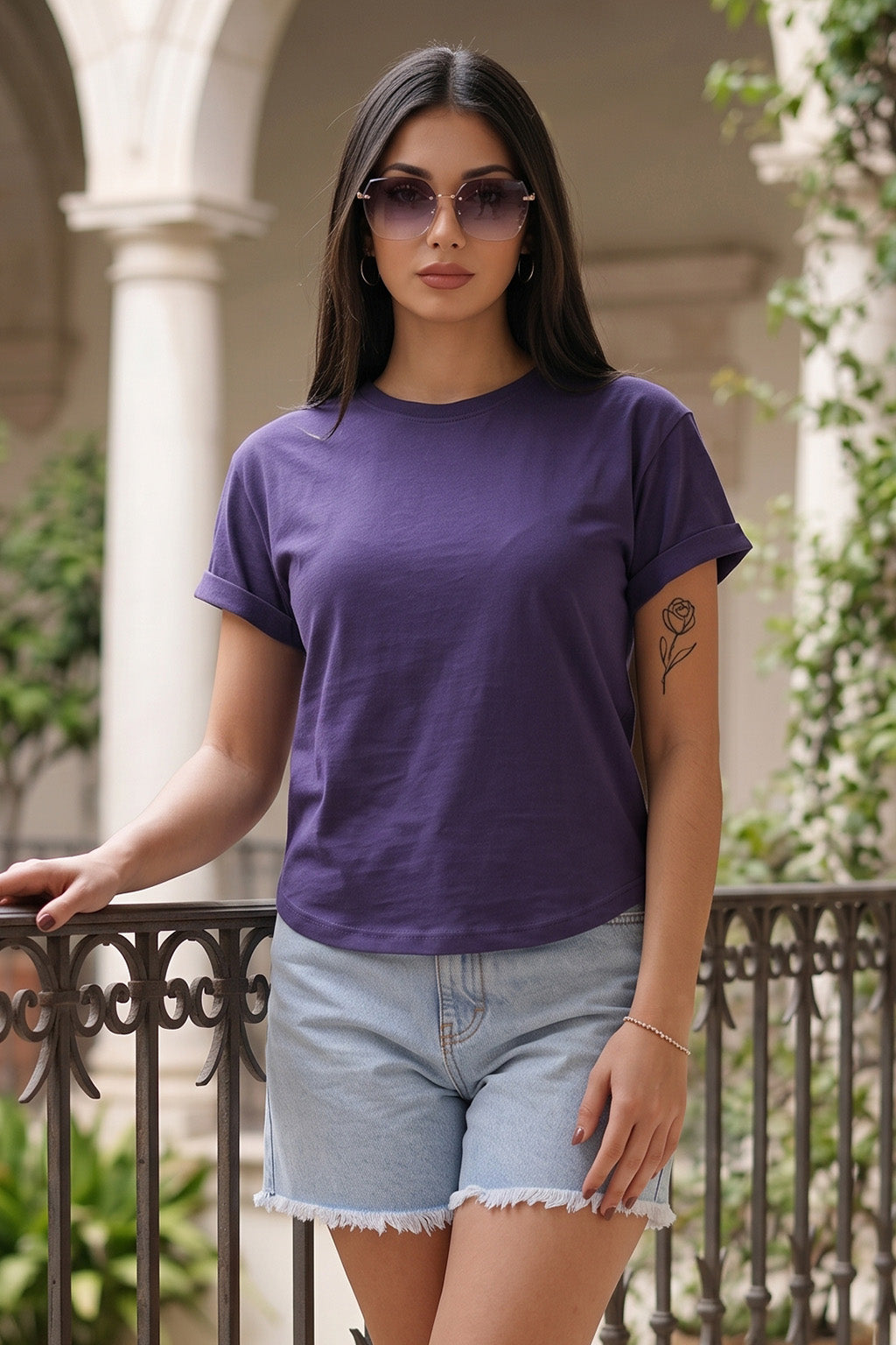 Future Dusk  Plain Boyfriend Fit T-Shirt