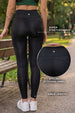 Black Plain 2 Pocket Skin Fit Legging