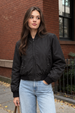 EVERYDAY BLACK BOMBER JACKET