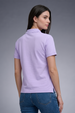 Purple Interlock Regular Fit Polo T-Shirt