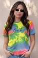 Babe Multicolor Regular Fit Graphic T-Shirt