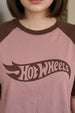 Hot Mess Brown Oversized Graphic Printed T-Shirt