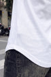 White Plain Boyfriend Fit T-Shirt